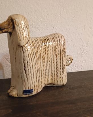 Ceramica Vintage Levriero Afgano 