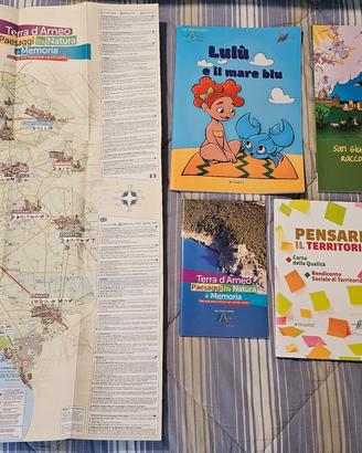 Lotto 5 Libri + Mappa - Cultura, Arte e Territorio