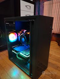 Pc gaming ryzen 5 5600g, rtx 3060ti, m.2 500gb