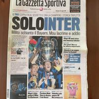 Gazzetta dello Sport Inter 2010 Champions League