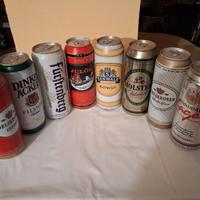 Lattine birra internazionali