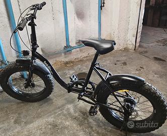 Bicicletta Teklio nera usata pochissimo 