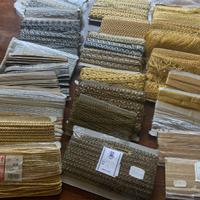 Passamanerie oro e argento  per arredi e bricolage
