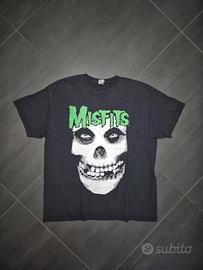 T-Shirt Misfits Vintage Skull Nera XL 