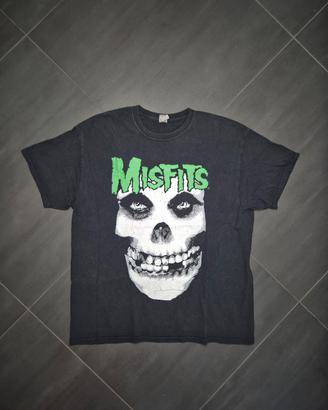 T-Shirt Misfits Vintage Skull Nera XL 