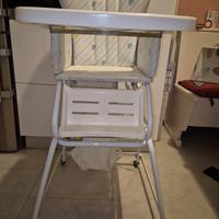 Seggiolone combinato con girello e dondolo