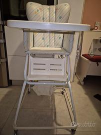 Seggiolone combinato con girello e dondolo