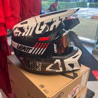 Casco Leatt 9.5 Carbon white