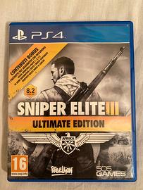 Sniper elite 3 Ultima Edizione ps4