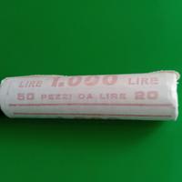 50 monete da 20 lire del 1995 FDC - rotolino