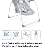 sdraietta neonati chicco