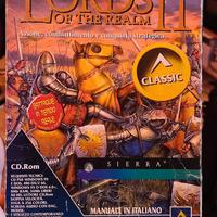 LORDS OF THE REALM II Solo Box PC GAME Manuale ITA