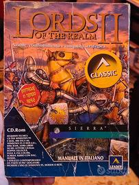 LORDS OF THE REALM II Solo Box PC GAME Manuale ITA