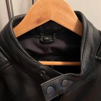 Giubbotto moto vera pelle