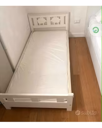 lettino kritter ikea con materasso 