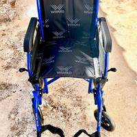 Sedia a rotelle richiudibile sanitaria mai usata
