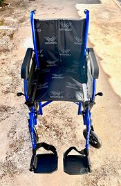 Sedia a rotelle richiudibile sanitaria mai usata