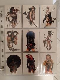 CHRIS ACHILLEOS Trading Cards Series Two -Completo