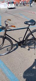 bicicletta uomo freni bacchetta telaio bianchi