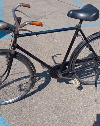 bicicletta uomo freni bacchetta telaio bianchi
