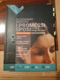 libro di testo I Promessi Sposi (Palumbo editore)