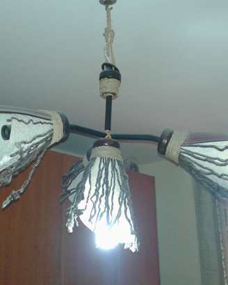 Lampadario etnico