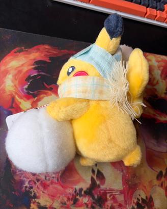 Pikachu plush snowball pokemon center