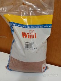 quarzo ceramizzato acquario rosso o policromo