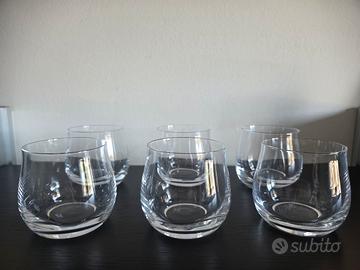Bicchieri in cristallo - 6 o 12 pezzi - nuovi