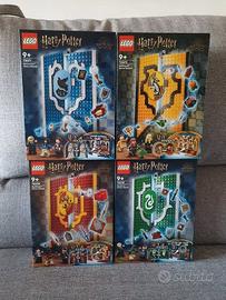 Lego Stendardi delle 4 Case di Hogwarts