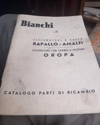 Catalogo ricambi Bianchi ORPA Rapallo Amalfi