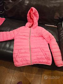 piumino bambina 100 grammi  7-8 anni come nuovo