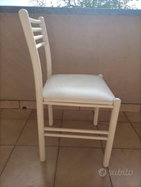 sedia legno