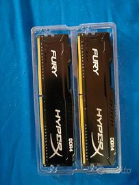 ram ddr4 hyperx fury 8gb 2x4