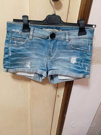 pantaloncino donna di jeans 