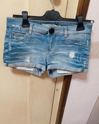 pantaloncino donna di jeans 