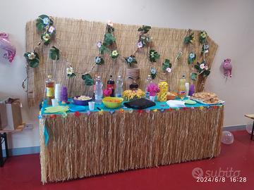 Allestimento  Hawaii per feste 