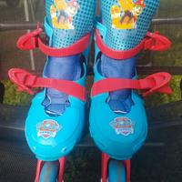 pattini Paw Patrol praticamente nuovi