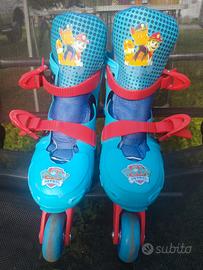 pattini Paw Patrol praticamente nuovi