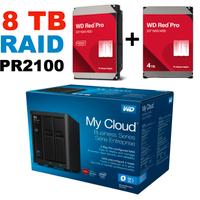 NAS Hard Disk Rete RAID 8TB WD PR2100 IMBALLATO