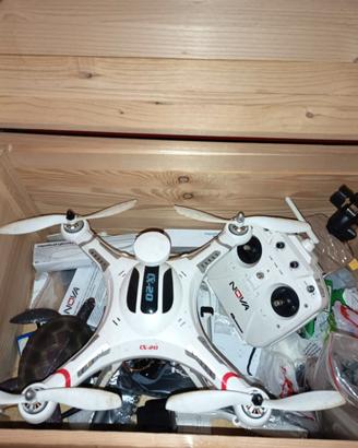 Drone CX-20 + radiocomando NOVA + scrigno in legno