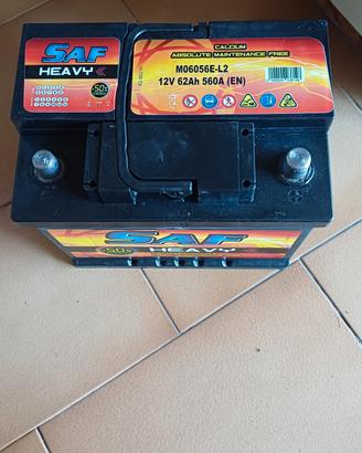 Batteria SAF Heavy 65Ah 12V 560A