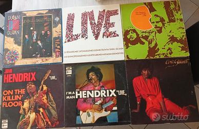 Lotto dischi 33 giri e 45 giri