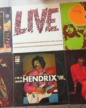 Lotto dischi 33 giri e 45 giri