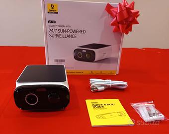 camera videosorveglianza con pannello solare NUOVA