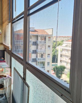 Veranda in alluminio e vetro