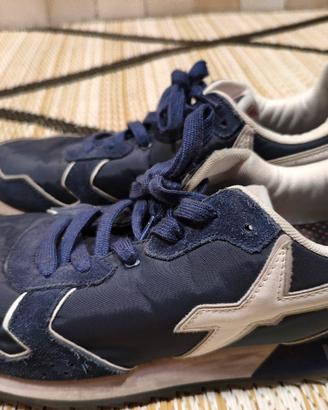 Sneakers W6YZ Just Say Wizz Blu Navy - Taglia 44