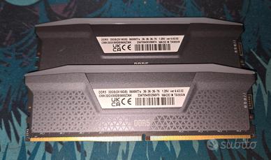 2X16GB RAM DDR5 CORSAIR VENGEANCE RGB 