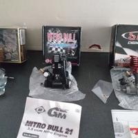 Serie motori per Car  in scala 1/8   da 21/ 28 c.c