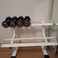 Rastrelliera più Manubri 